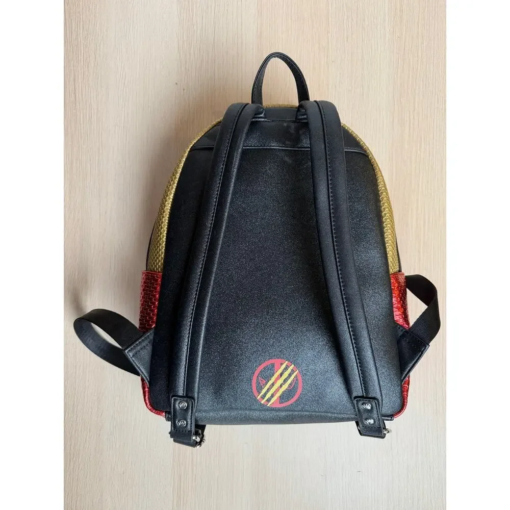 Rare Deadpool vs Wolverine Loungefly Backpack from D23 - NWT